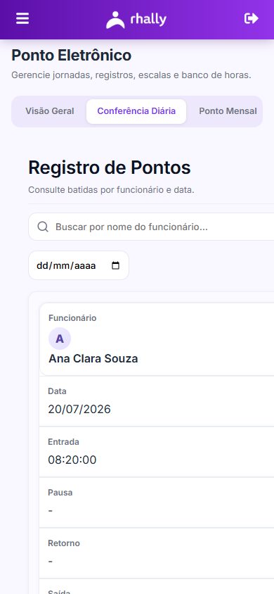 Ponto no celular